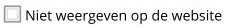 afbeelding van het niet-aangevinkte vakje