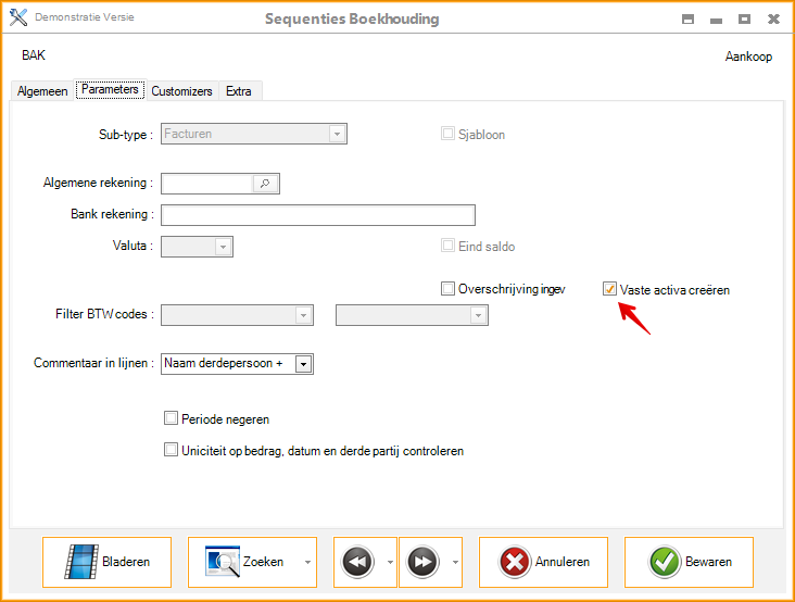 weergave van het selectievakje