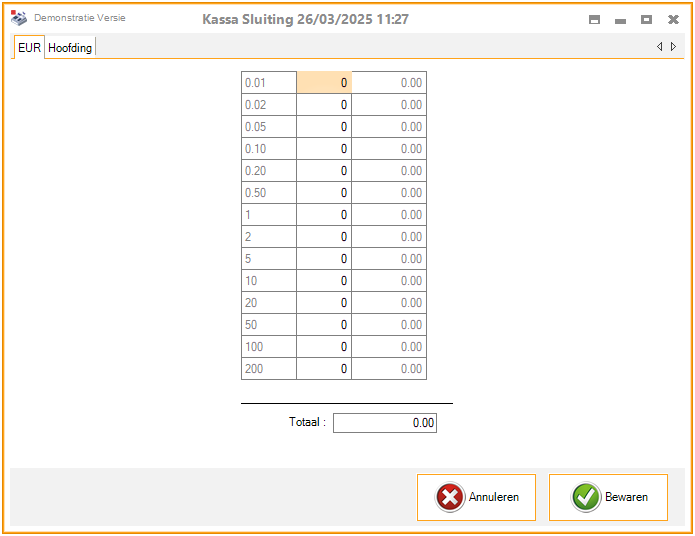 De kassa tellen: bepalen wanneer het nodig is