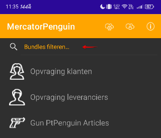 Eenvoudig bundels zoeken