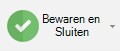 Bewaren en Sluiten